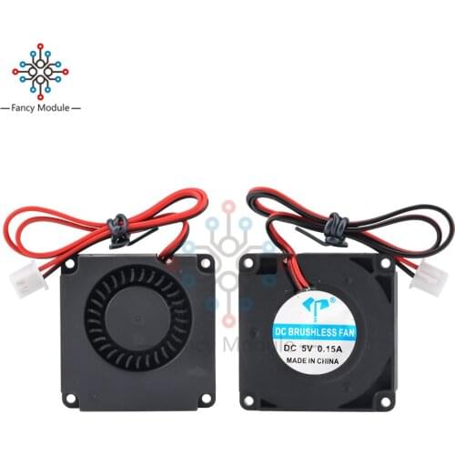 DC5015 DC Turbo Blower Diameter 5cm 5V 12V 24V Machine Silent Oil-Containing Micro Centrifugal Fan