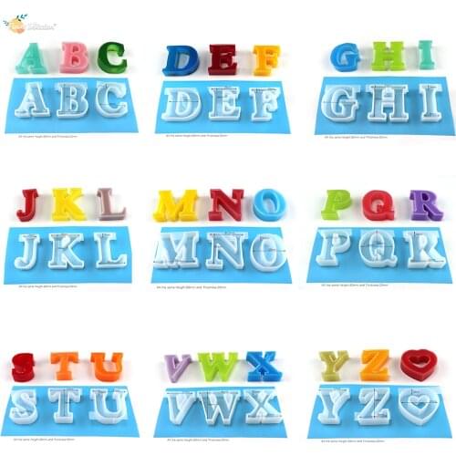 DM021 LOVE HOME LIVE 26 Letter DIY Silicone Keychain Mold UV Resin Alphabet A To Z Epoxy Resin Mold Jewelry Decorative Craft