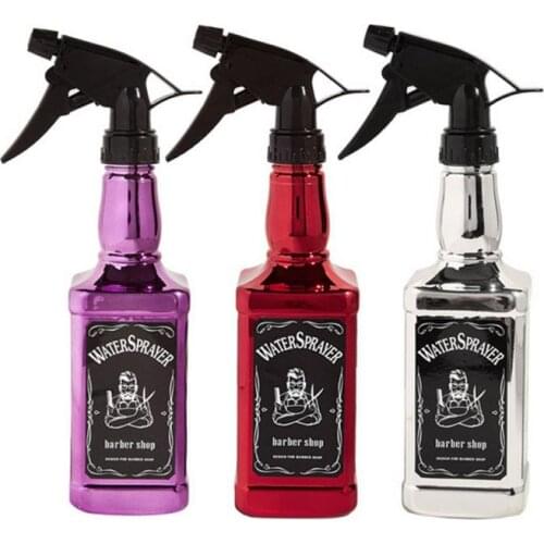 Retro Style Oil Spray Bottle Hair Style Spray Bottle Gardening Supplies Watering Can Tool Electroplating Spray Spray Can