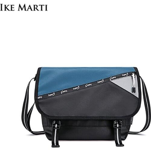 IKE MARTI Mens Crossbody Bag New Shoulder Bag Casual Sports Fashion Shoulder Bag Man Brand Messenger Shoulder Cross Bag Men