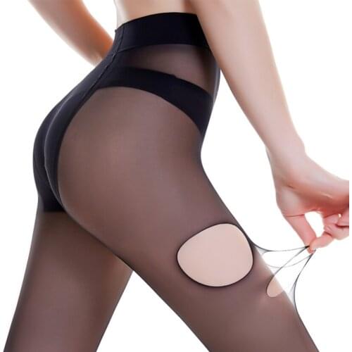 High Quality Solid Transparent Thin Thick Tights High Flexiable Sexy Pantyhose Womens Fashion Stockings