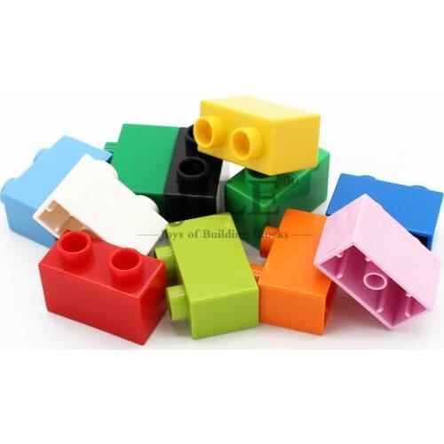 Moc Big Building Blocks Du ploed Brick 1x2 Large Particles DIY Creative Bulk Sets Compatible with Accessories Children Toys
