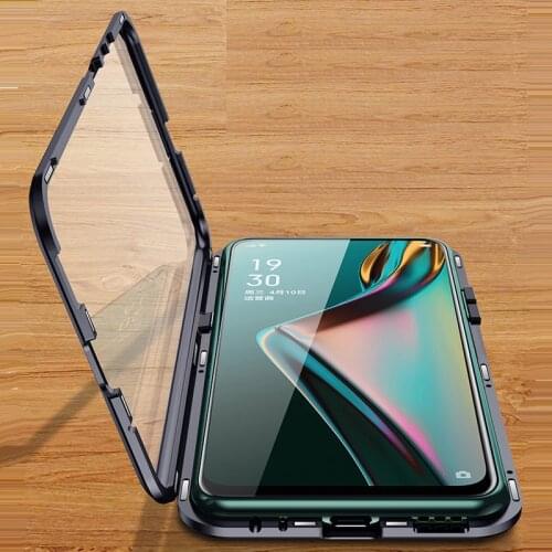Full Magnetic Case For Huawei Mate 10 Lite Phone Cover Back Glass Case For Huawei Nova 2i Magnet protective case for Mate 10 Pro