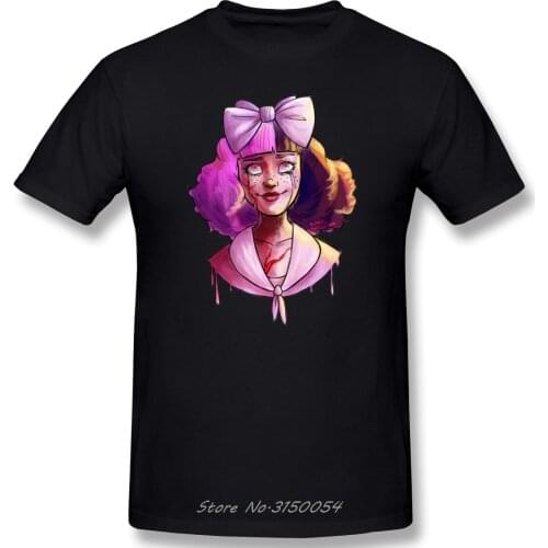 Melanie Martinez Casual O-Neck Mens Basic Short Sleeve T-Shirt Summer Cotton Tee Shirt Print Men Hip Hop Tshirt Anime