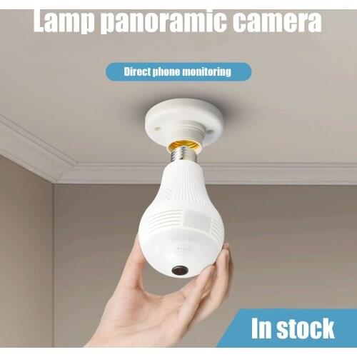 Bulb Camera Light WiFi Lampada Wifi 960P 1080P Lamp IP Camera 360 Wireless Panoramic Home Security CCTV Fisheye Home Security