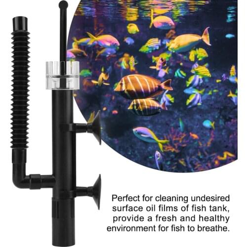 1Pc Mini Fish Tank Surface Oil Protein Skimmer Remover for Small Coral Aquarium Install Accessories Coral Aquarium Accessories