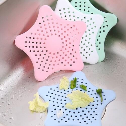 Silicone Kichen Sink Drain Household Kitchen Sink Filter Hair Stopper Anti-clogging Sink Strainer Bathroom Kitchen Floor Tool