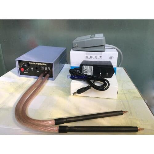 High-power 5000W 18650 Battery Spot Welding Machine for Household Small Handheld Portable