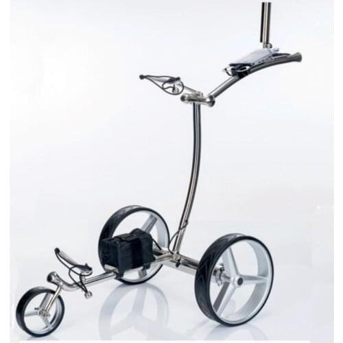High-end electric remote control stainless steel golf trolley