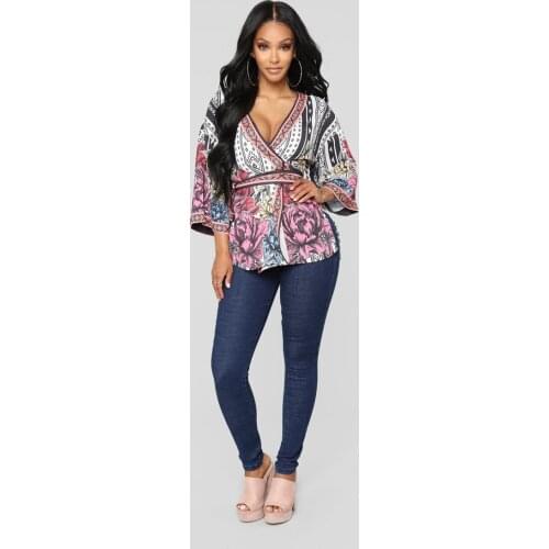 Fashion NEW 2019 Denim Woman Pants Push Up Tousers Skinny Pencil Jeans Sexy Big Hip High Waist Woman Jeans