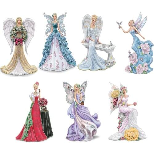 5D Diy Diamond Painting Angel Women Special-shape Partial Drill Mosaic Art Rhinestone Kit Wall Paste Handmade Crafts Home Decora
