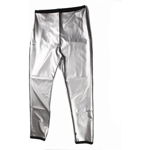 Hot Sale Man Women Sweet Sweat Body Slimming Long Pants Sports Fitness Shaping Tummy Control Leg Slim Velcro Sweat Shape Pants