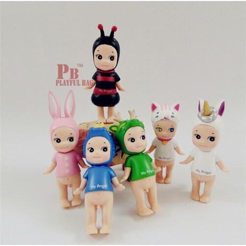 2017 now Sonny Angel and angel doll devil squirrel one-horned orc accidentally furnishing articles 6 action figures