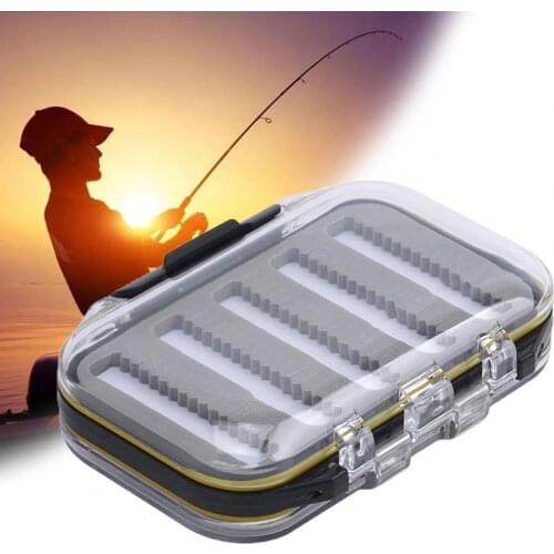 Fishing EVA Box Lightweight Pocket Size Practical Double-sides Multifunctional Large-capacity Tackle Box For Salt Water Flies