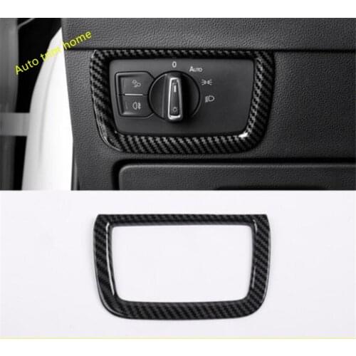 Lapetus Head Lights Lamps & Rear Trunk Tail Door Control Switch Button Cover Trim Fit For Volkswagen Arteon 2018 2019 2020