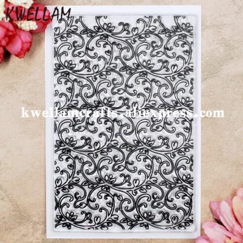 Leaves Background Scrapbook DIY photo cards rubber stamp clear stamp transparent stamp 10x15cm KW8041357