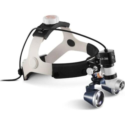 2.5/3.5X420mm Medical Loupes Binocular Magnifier Dental Surgical Magnifying Glasses+ 5W LED Medical Headlight Headlamp