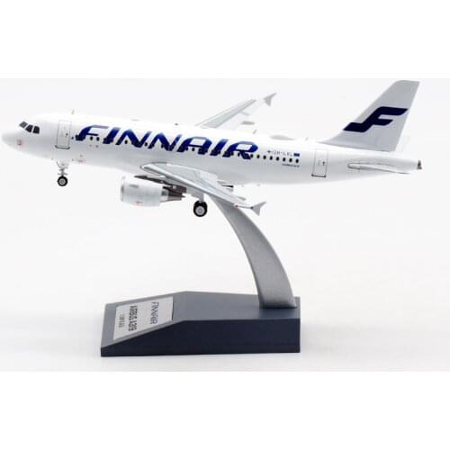 1:200 A319 OH-LVL FINNAIR airplane aircraft plane alloy model with base landing gear collectible diecast toy