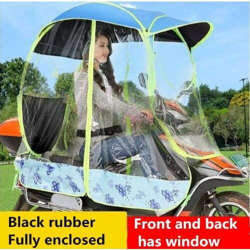 Motorcycle shed, canopy, riding, small battery car, riding hood, hard roof fully enclosed motorcycle shed