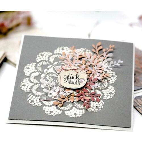 New Leaf rabbit decoration metal Cutting Dies Stencils DIY Scrapbooking Paper/photo Cards Embossing Dies