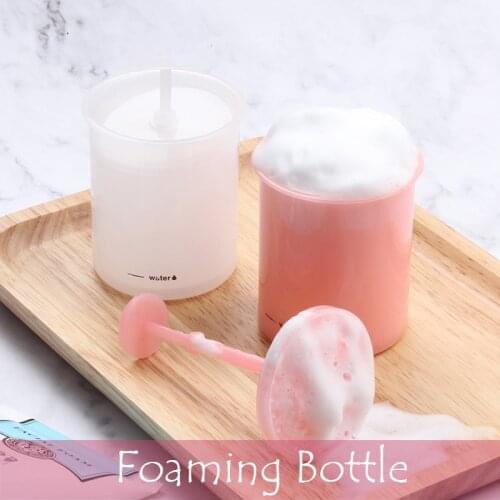 2 Colors Optional Simple Travel Shower PP Waterproof Portable Facial Cleaning Tools Bubble Bottle