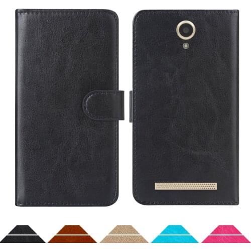 Luxury Wallet Case For DEXP Ixion ES950 Hipe PU Leather Retro Flip Cover Magnetic Fashion Cases Strap