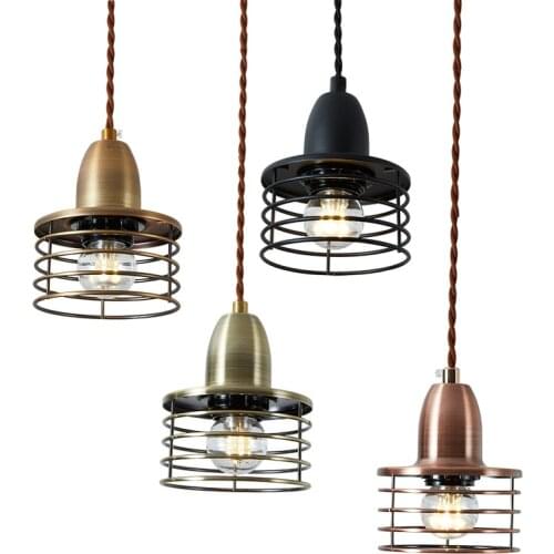 Nordic American Country Vintage Industrial Bar Table Restaurant Bedroom Multi-story Ring Small Chandelier