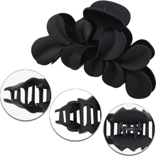 1pc Flower Leaf Hair Claws Hairpin Clips Barrettes Fashion Flower Clips for Women Headwear Accessories Daily Styling Tools