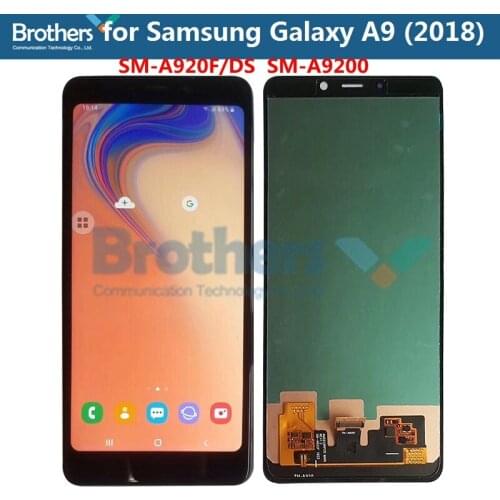 For Samsung Galaxy A9 2018 A920F LCD Screen LCD Display for Samusng A9S A9 Star Pro SM-A920F/DS Touch Digitizer LCD Assembly