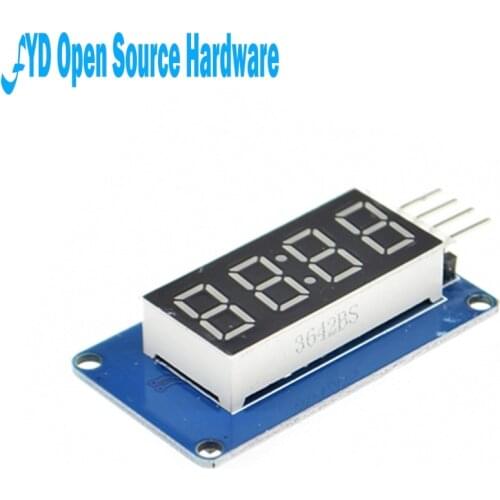 1pcs 4 Bits TM1637 Red Digital Tube LED Display Module & Clock LED