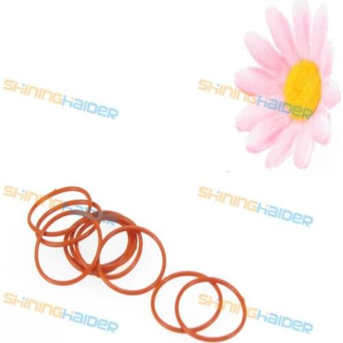 100PCS wire diameter 3.1mm outer diameter OD21 22 23 24 25 26 27 28 29 30 32mm red color silicone O ring silicon O sealing ring