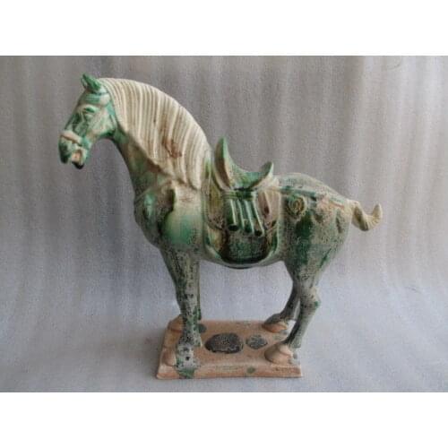 19.8 cm * / Tang sancai ceramics collection horses in ancient China/2