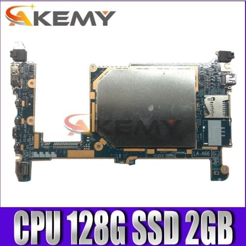 Akemy ZIJI1 LA-A661P For Lenovo ThinkPad 8 Notebook Motherboard FRU 00HM056 W8P, Z3770 CPU 128G SSD 2GB RAM 100% TEST WORK