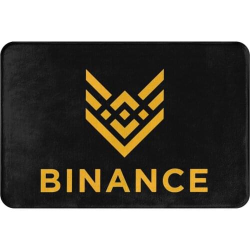 Binance Coin Crypto Miners Bath Mat Captain Doormat Kitchen Carpet Entrance Door Rug Home Decor