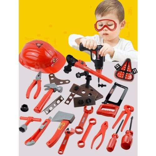 26/51Pcs Garden Tools Toys Pretend Play Repair Tool Environmental Plastic Engineering Maintenance Tools Gifts for Children