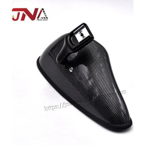 JNA F1 Styling Design Rearview Mirror 1PCS Carbon Film JDM Racing Car Accessories Rear View Mirror