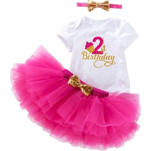 Baby Girls Clothes Sets Summer Tutu Lace Skirt+Tops+Headband 3Pcs Girl Princess Baptism Summer Kids Girl Outfits 0-24M