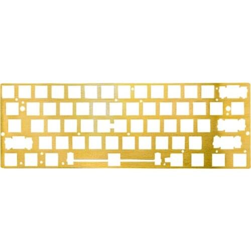 Mechanical Keyboard CNC Br Drawing Concurrence Positioning Plate Support ANSI 60% Keyboard DIY