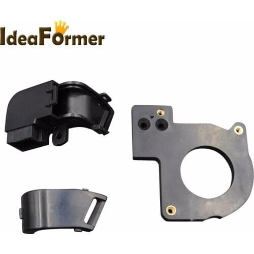 1 Set 5015 Blower Turbo fan duct DIY Kit air flow guide for for Extruder DC Cooler Blower Black Plastic 3D printer parts