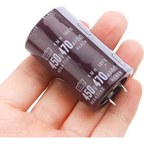 2021 New Electric Welder 450V 470uF Aluminum Electrolytic Capacitor Volume 30x50