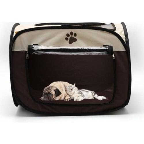 New Multifunction Portable Pop Open Cat Cage Stress Free Trip dog house puppy Cage drying Pet kennel Cat Nest Free shipping