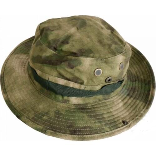 Hunting Bonnie Hat Tactical Airsoft Camouflage Camo Sniper Bucket Hats Outdoor Hiking Camping Fishing Cap