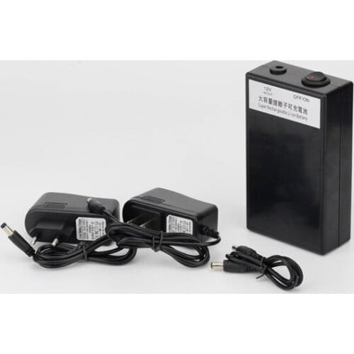 MasterFire High Quality Portable Super Rechargeable DC 12V 12000mAh Battery Lithium-ion Batteries Pack With Case DC 1212A