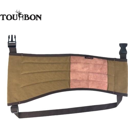Tourbon Hunting Shotgun Absorb-A-Coil Harness Gun Rifle Shoulder Pad Gun Buttstock Recoil Shield Canvas Gun Accessories