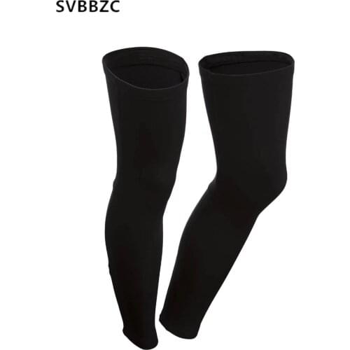 Sports Cycling Running Leg Warmers Women Men Bike Bicycle UV Protection Sports Safety Bike LegWarmers