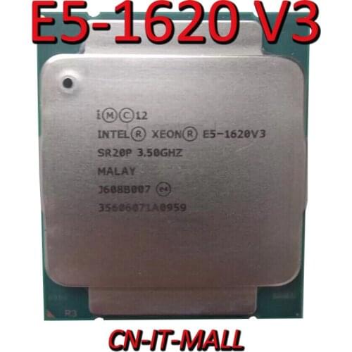 Pulled E5-1620 V3 Server cpu 3.5G 10M 4Core 8 Thread LGA2011-3 Processor
