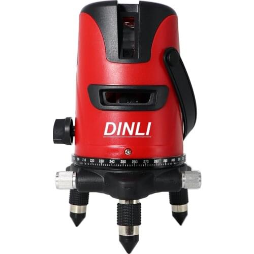 Outdoor infrared level meter green light 2 lines 3 lines 5 lines LD high precision strong light thin line laser level meter