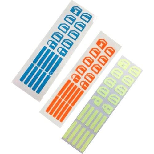 Universal Car Door Window Lift Window Button Sticker Car Sticker Luminous Car Styling