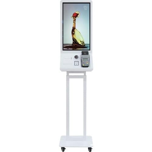 2021 big promotion restaurant food menu ordering kiosk ordering payment kiosk 24inch self-service ordering machine