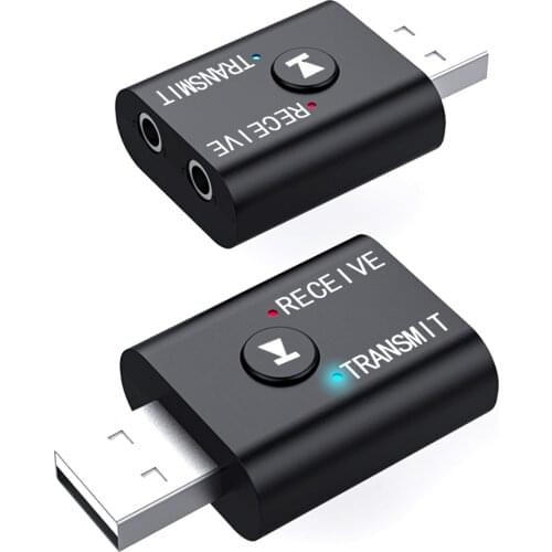 Wireless USB AUX Bluetooth Car Bluetooth Mini Bluetooth 5.0 Transmitter Receiver Audio Music Wireless Adapter for TV PC